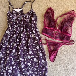 Thistle and Spire and Victorias Secret  Sleepwear Set XS